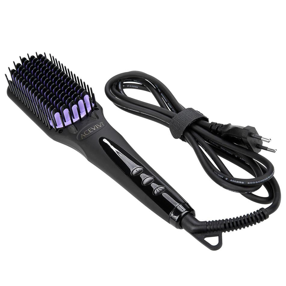 Digital Hair Straightener Brush